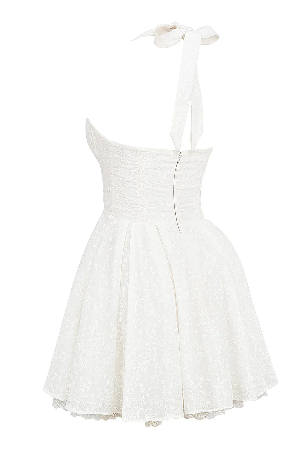 Vestido Curto de Algodão Modelo Campania