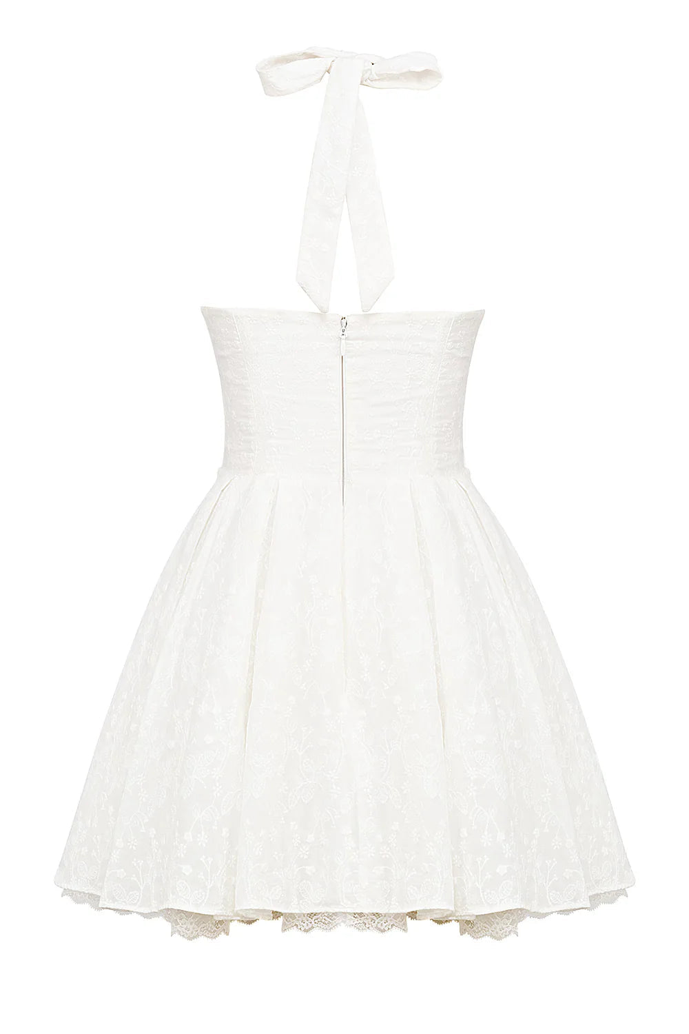 Vestido Curto de Algodão Modelo Campania