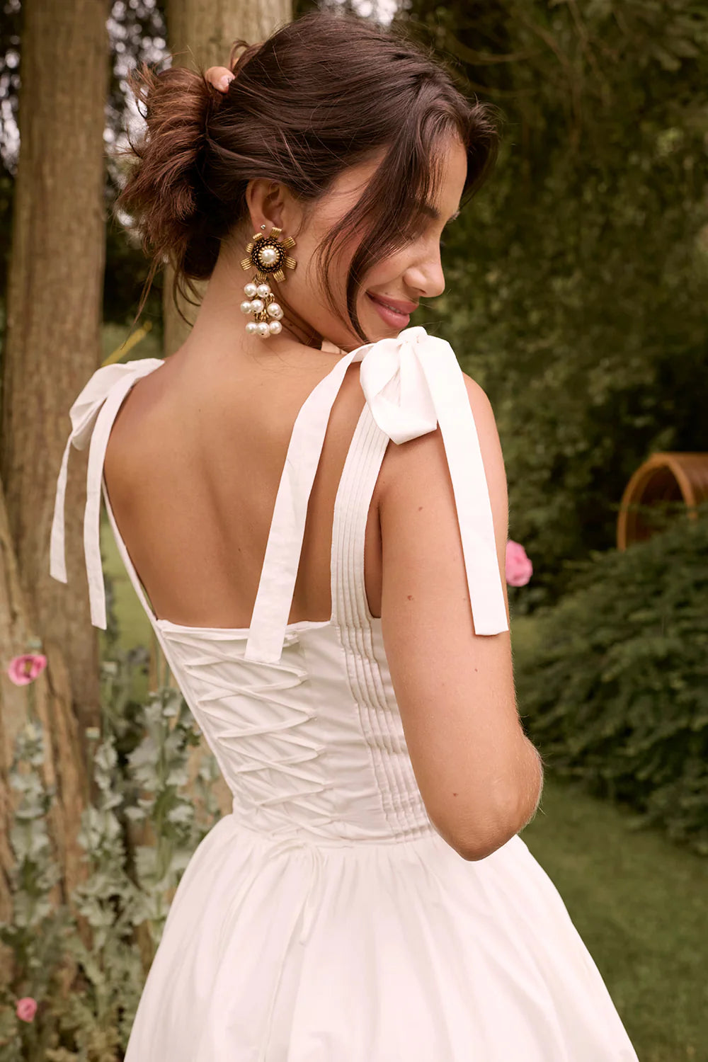 Vestido Midi Branco Cittadella