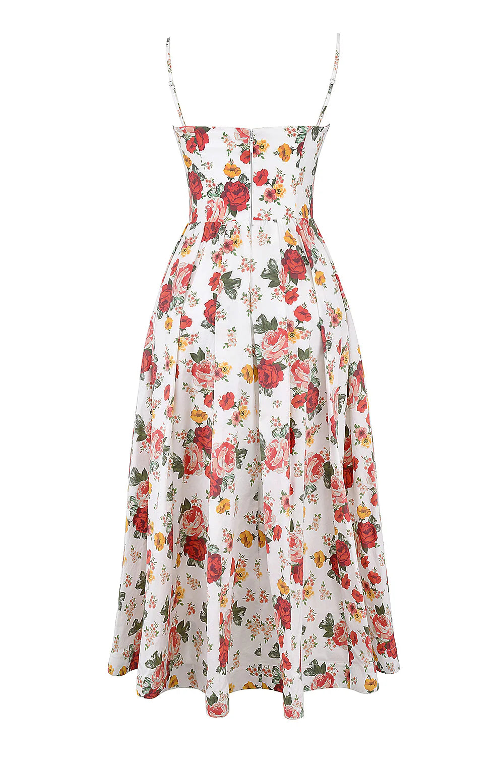 Vestido Midi Floral Bisenzio