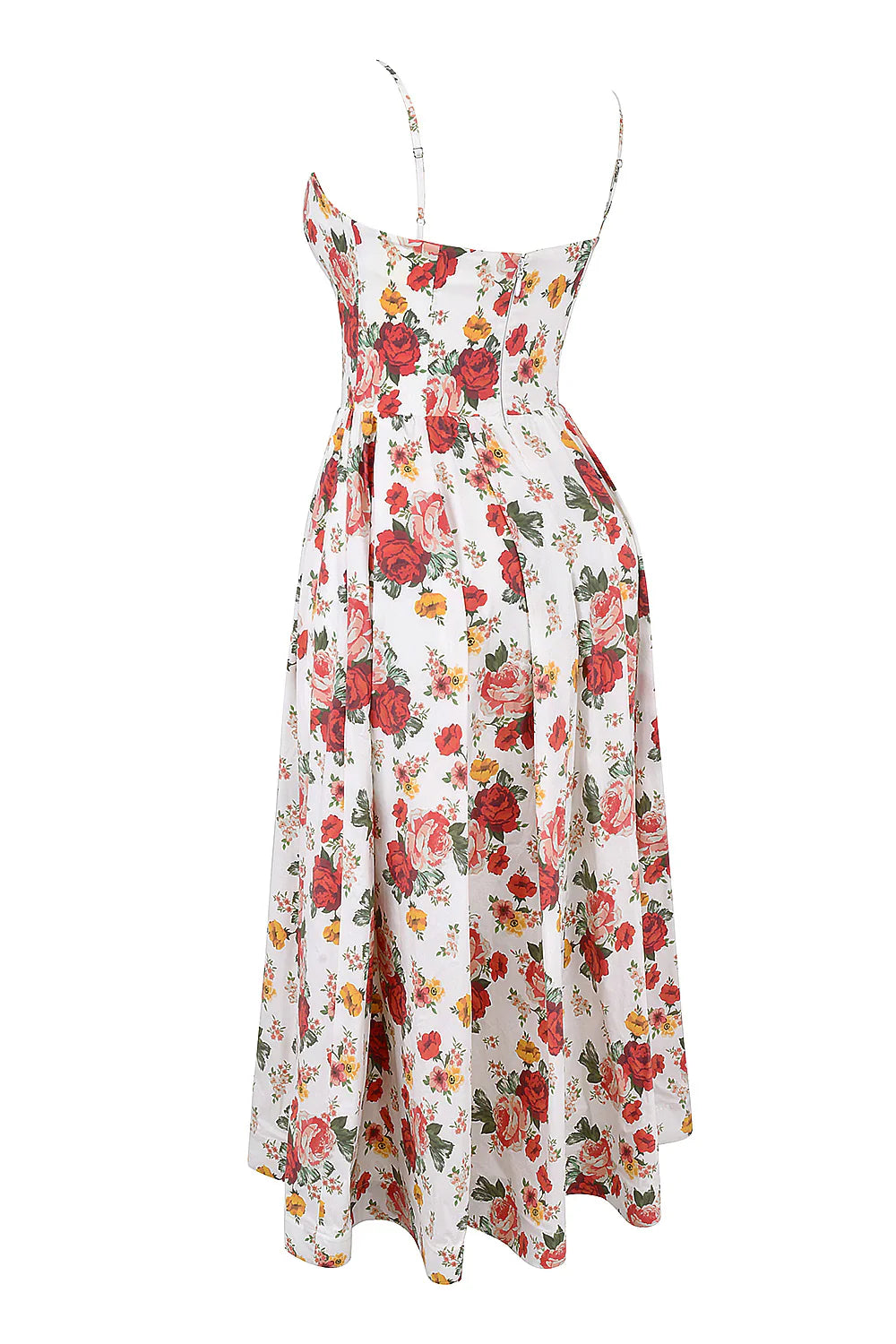 Vestido Midi Floral Bisenzio