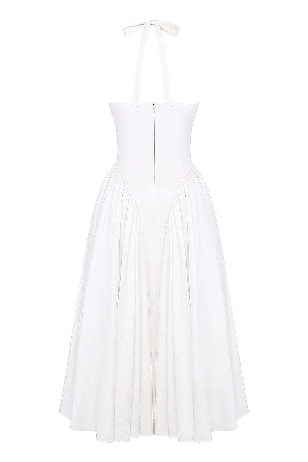 Vestido Midi Branco Urbino