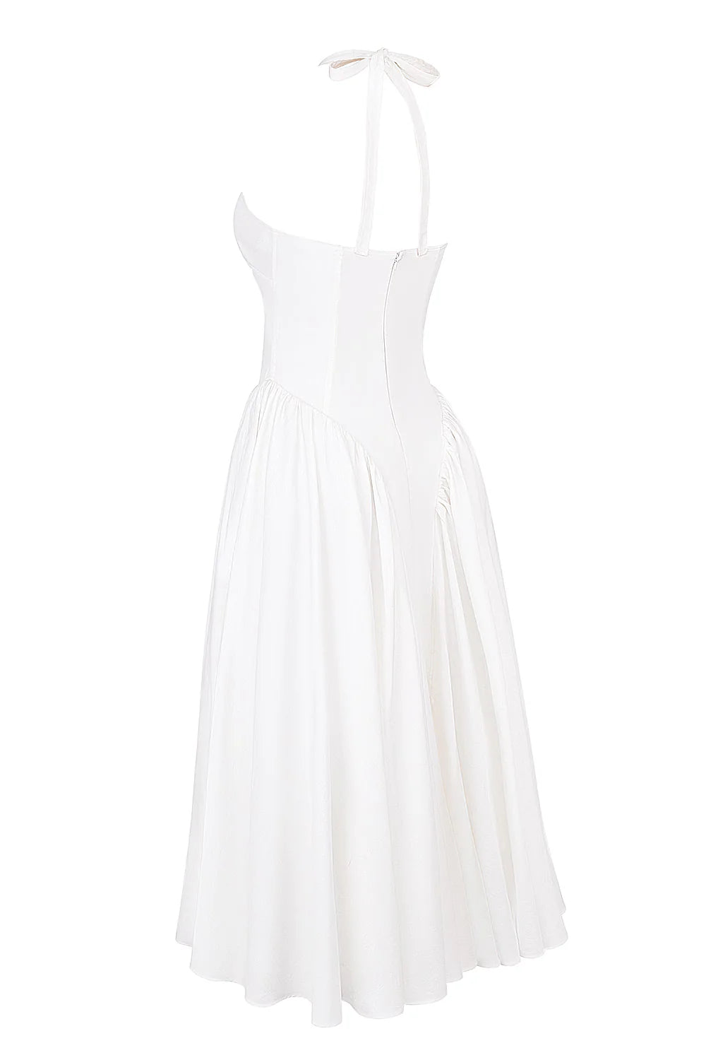 Vestido Midi Branco Urbino