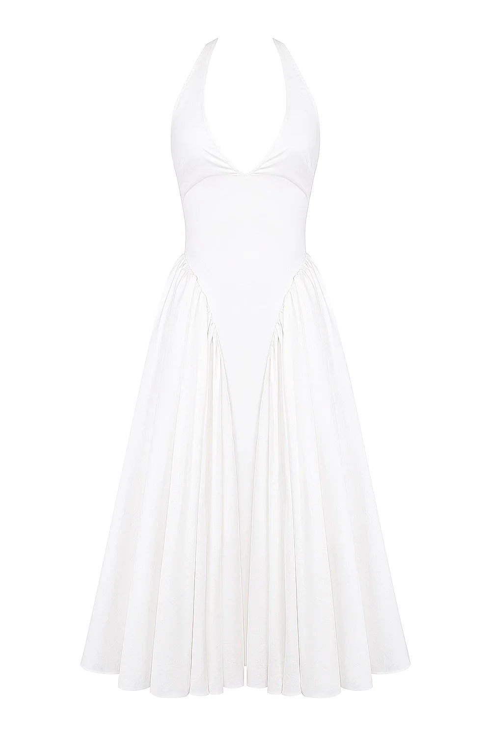 Vestido Midi Branco Urbino