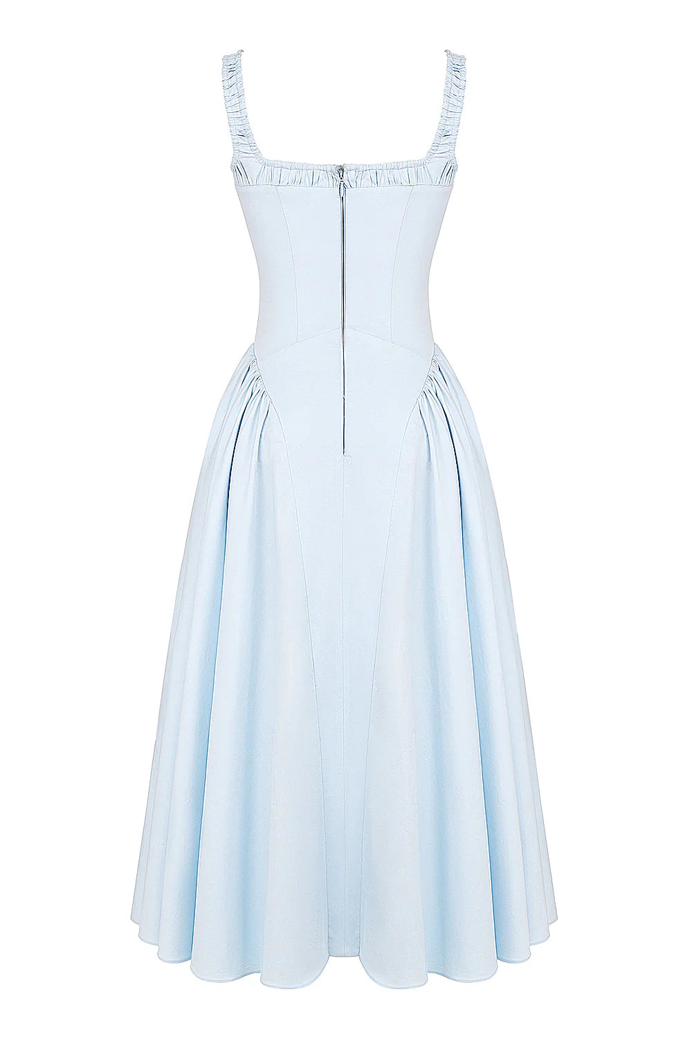 Vestido Midi Azul Cinderela Moncalieri