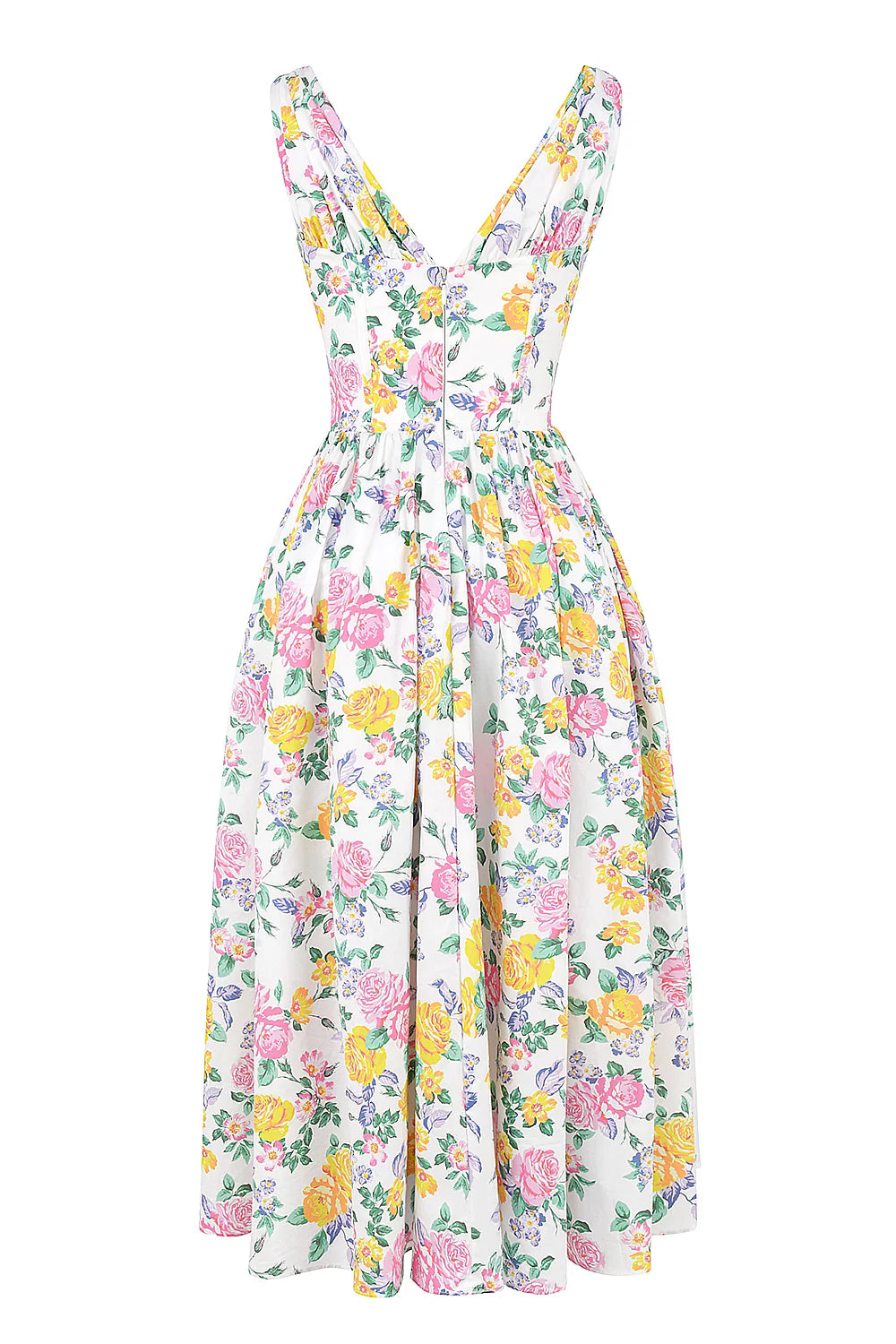 Vestido Midi Floral Naviglio