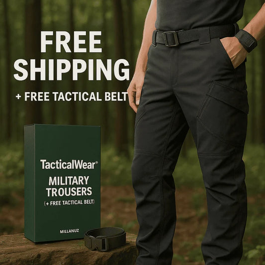 TacticalWear ® Military Trousers (+ Free Tactical Belt)