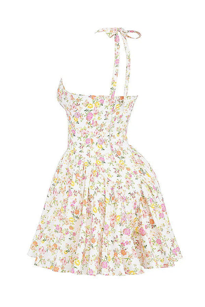 Vestido Curto Modelador Com Alça Vintage Modelo Orvieto