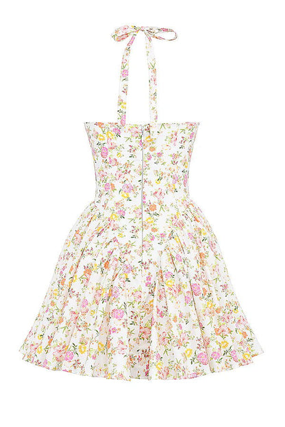 Vestido Curto Modelador Com Alça Vintage Modelo Orvieto