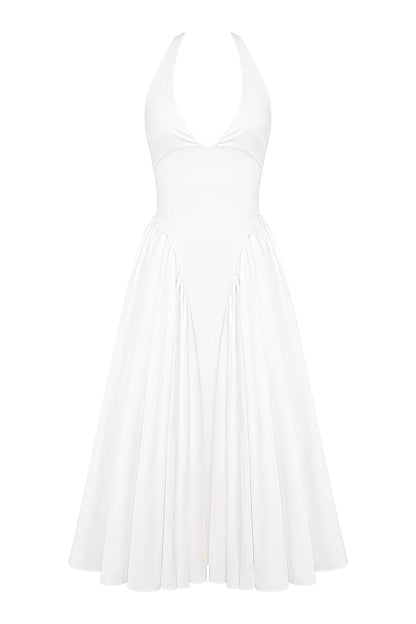 Vestido Midi Branco Urbino
