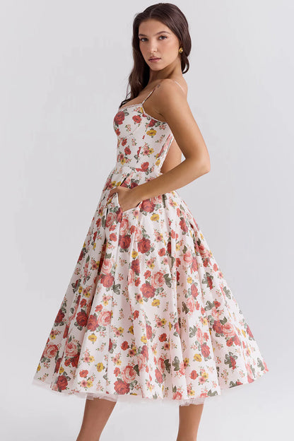 Vestido Midi Floral Empoli