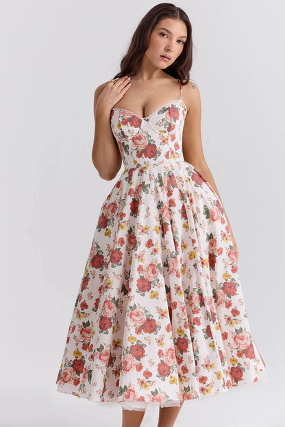Vestido Midi Floral Empoli
