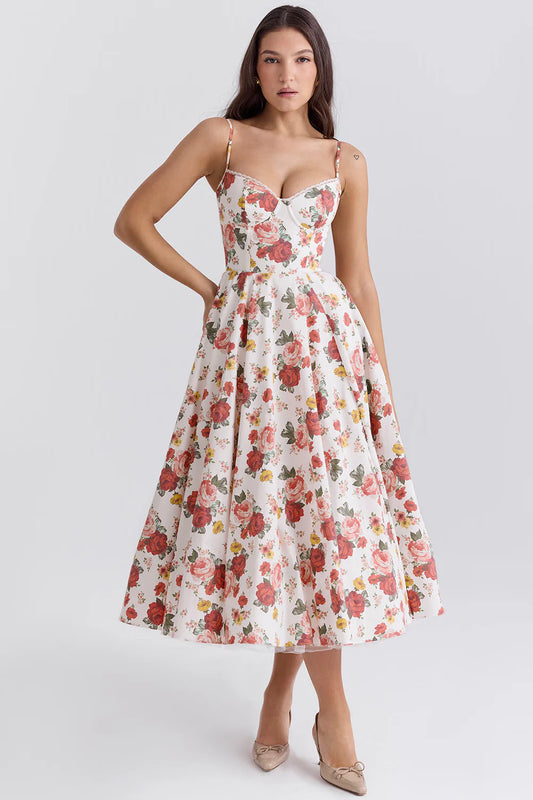 Vestido Midi Floral Empoli